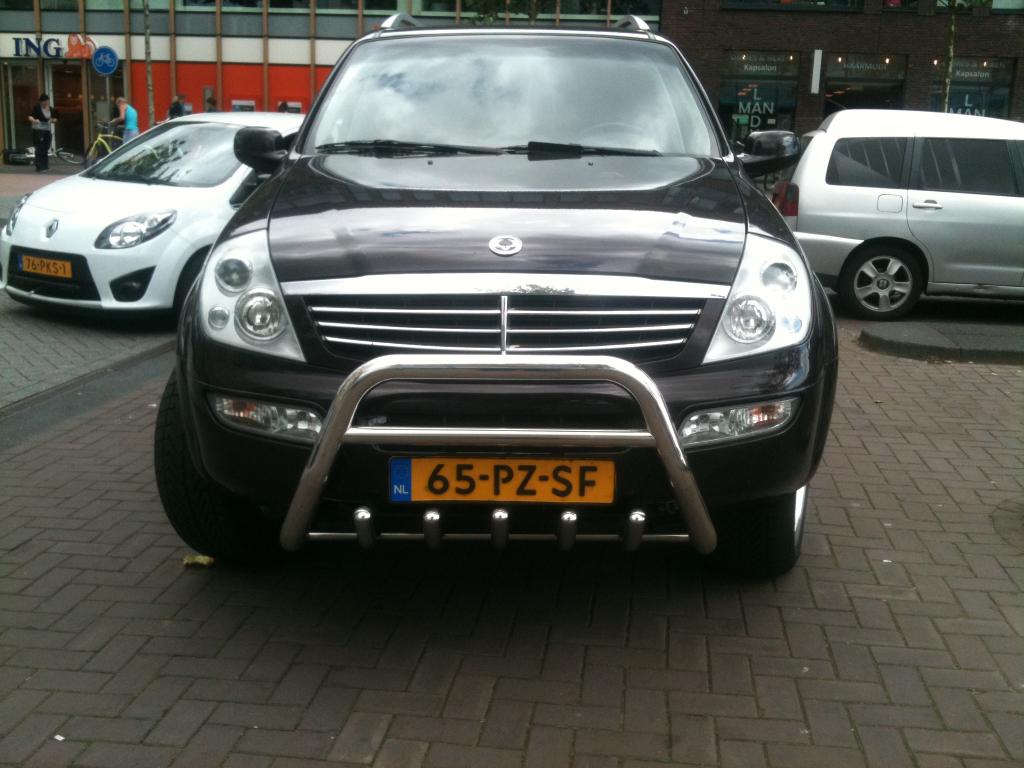 SsangYong Rexton Pushbar met carterbeschermer, Niet ingevuld, Niet ingevuld, Niet ingevuld