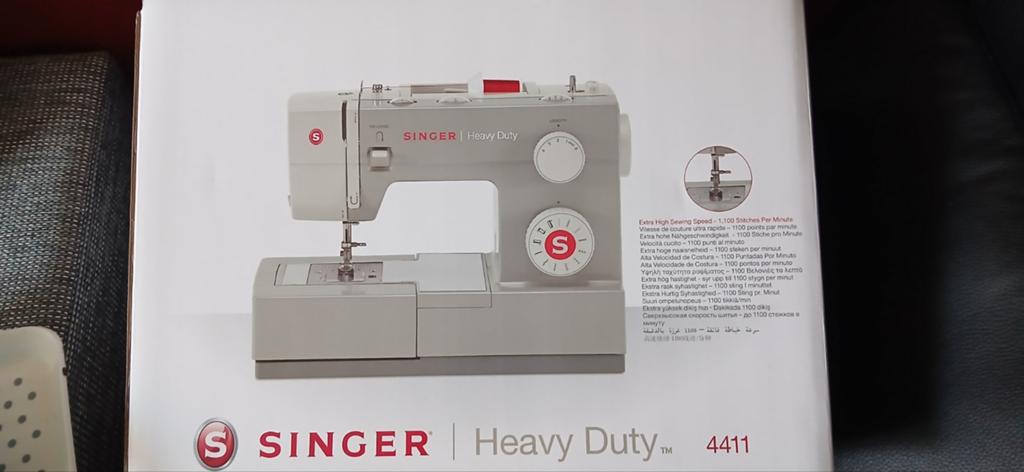 Naaimachine Zinger Heavy Duty, Ophalen, Zo goed als nieuw, Naaimachine, Overige merken