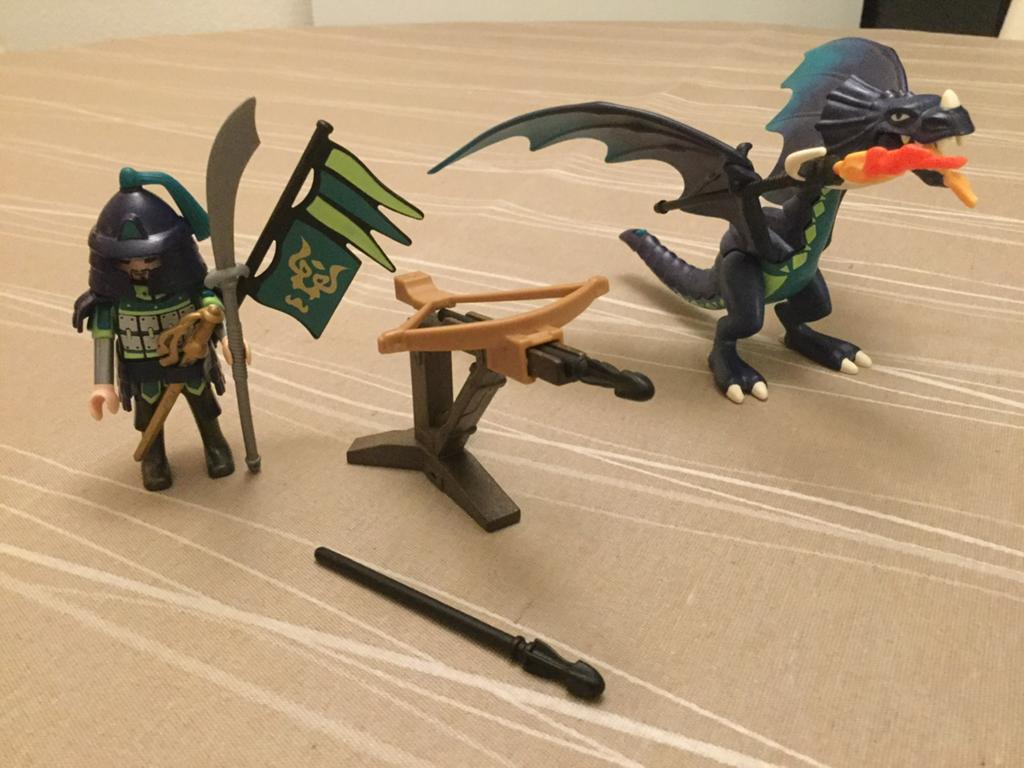 Playmobil krijger met draak 5484, Kinderen en Baby's, Speelgoed | Playmobil, Ophalen of Verzenden, Zo goed als nieuw