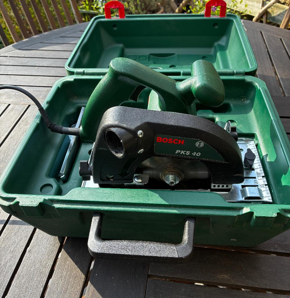 Bosch Cirkelzaagmachine, Cirkelzaag, Ophalen of Verzenden, Zo goed als nieuw, 30 tot 70 mm