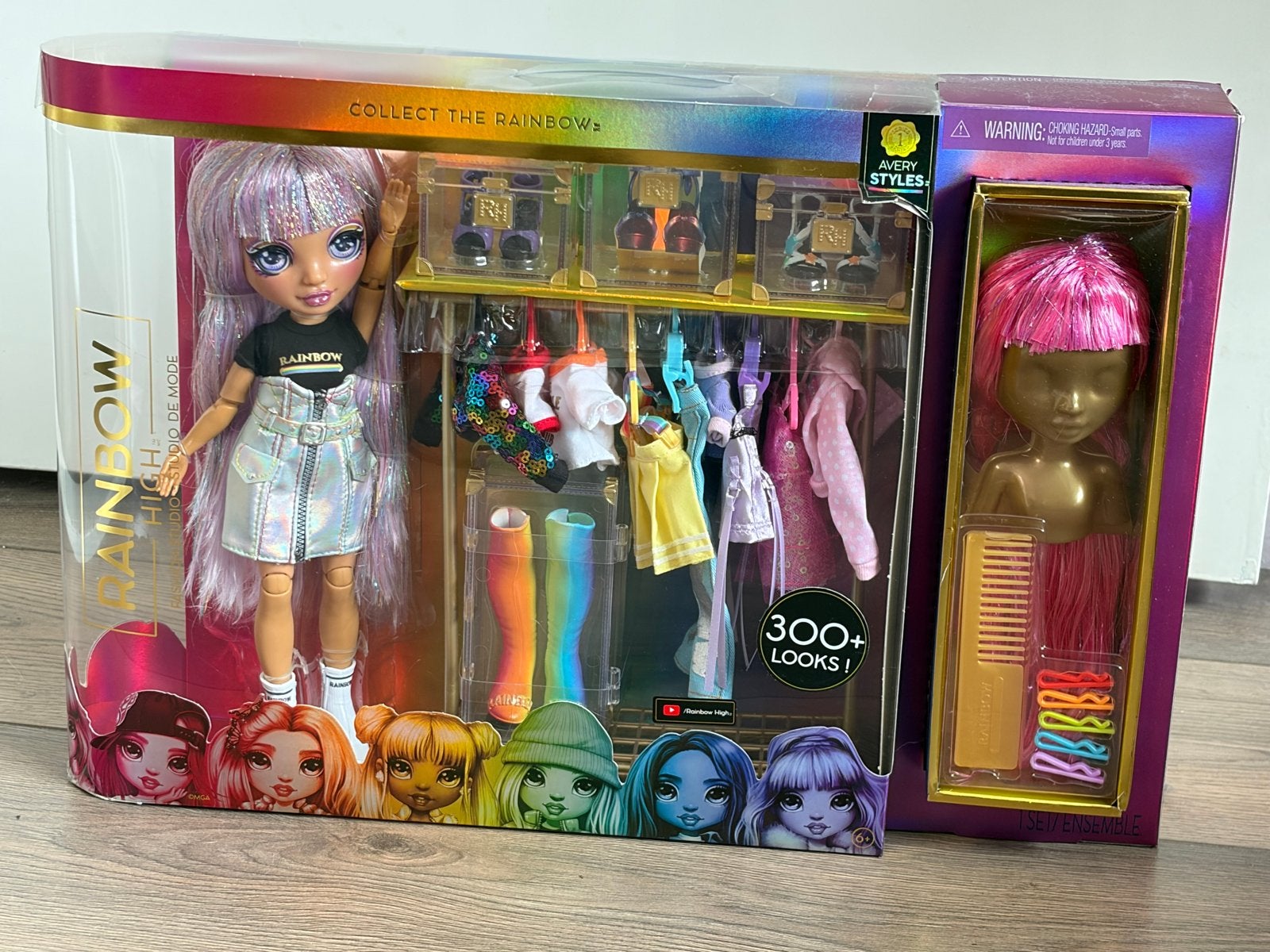 Rainbow High Fashion Studio Avery Styles Pop Set, Ophalen of Verzenden, Nieuw, Overige typen