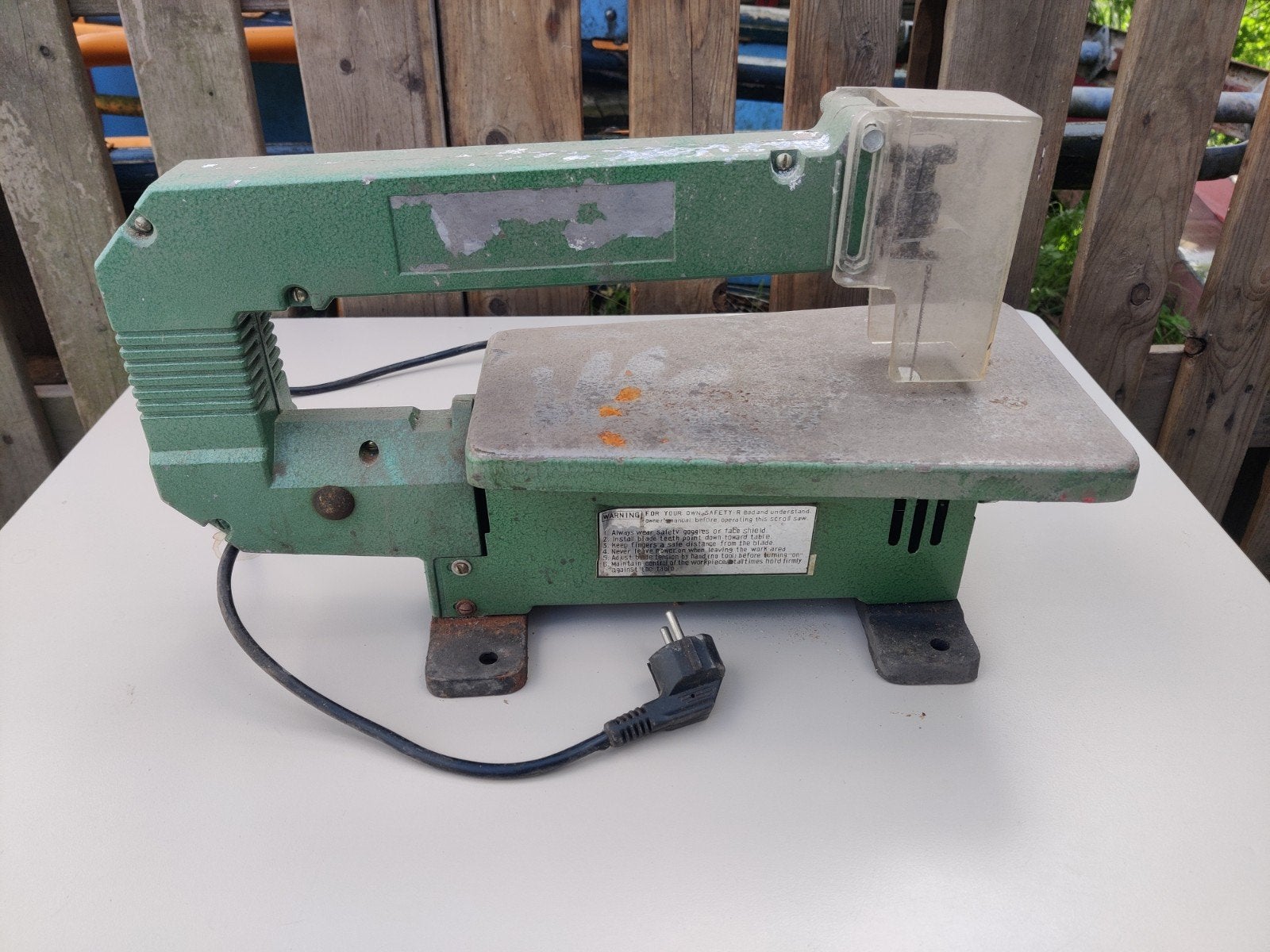Ferm figuurzaag, Gebruikt, Ophalen of Verzenden, 30 tot 70 mm, Figuurzaag
