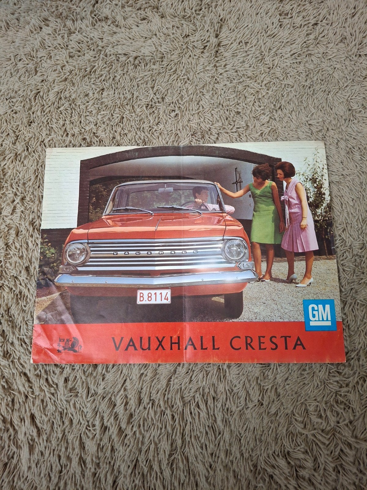 autofolder Vauxhall Cresta, Verzenden, Overige merken
