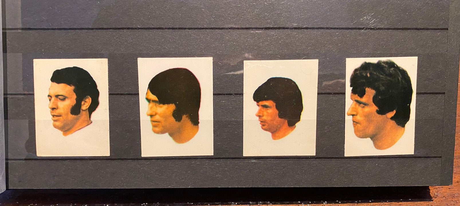 Vanderhout 1971-72 4 Ajax hoofden, Ophalen of Verzenden, Zo goed als nieuw, Ajax, Poster, Plaatje of Sticker