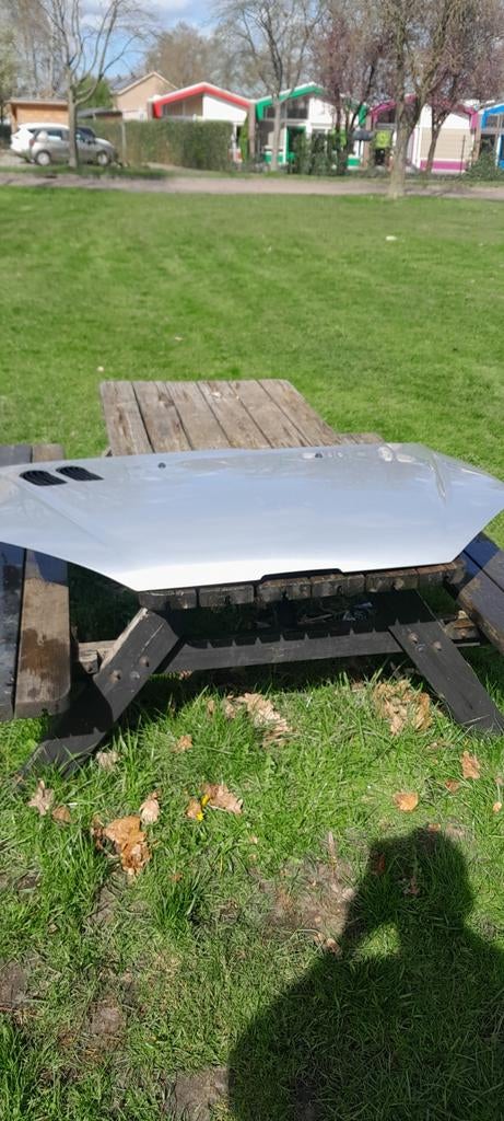 Motorkap Peugeot 206 3-deurs zilvergrijs, Auto-onderdelen, Ophalen