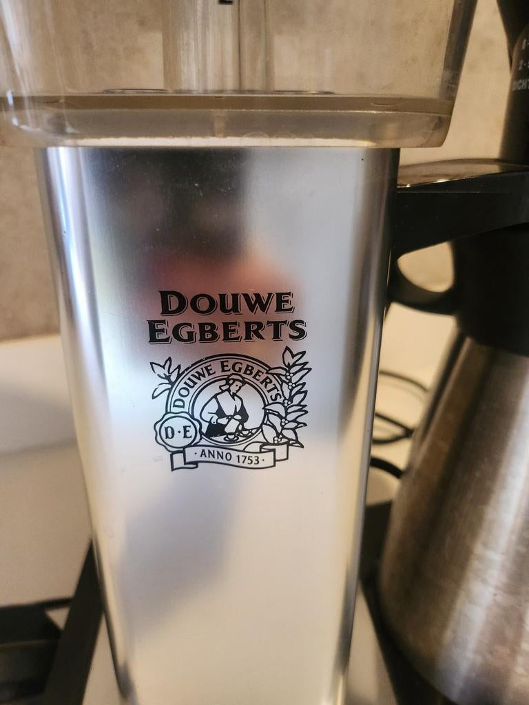 Douwe Egberts Koffiezetapparaat met Thermoskan, Witgoed en Apparatuur, Ophalen, Gebruikt, 10 kopjes of meer, Koffiemachine