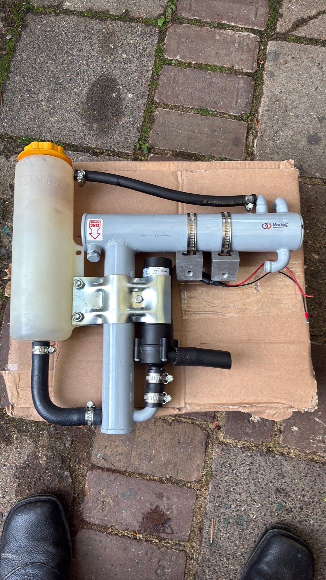 Martec ombouw systeem koelwater, Ophalen of Verzenden, Zo goed als nieuw, Motor en Techniek, Motorboot