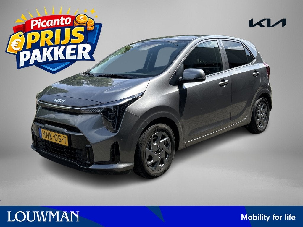 Kia Picanto 1.0 DPI DynamicPlusLine Prijspakker (bj 2025), Voorwielaandrijving, 12 maanden, Stof, Origineel Nederlands