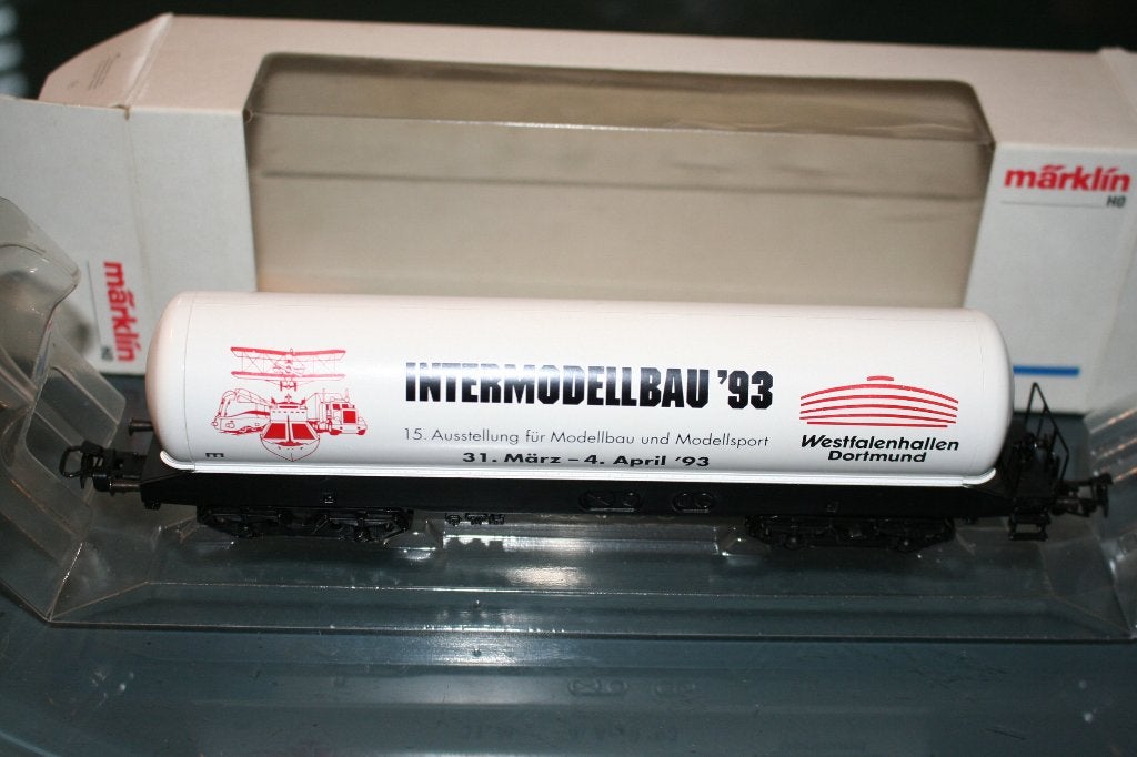 HO Marklin Westfalenhallen Dortmund Intermodellbau 93., Ophalen, Wisselstroom, Märklin, Nieuw