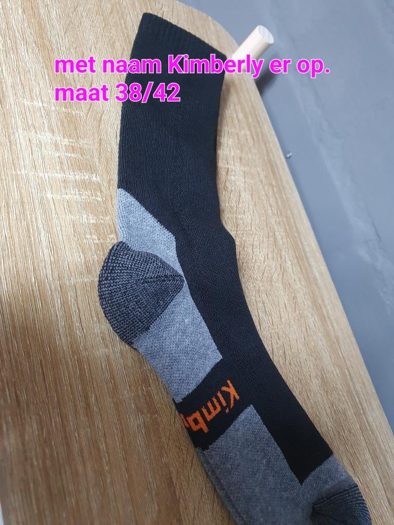 Nieuwe sokken met naam Kimberly, maat 38/42, Ophalen of Verzenden, Nieuw