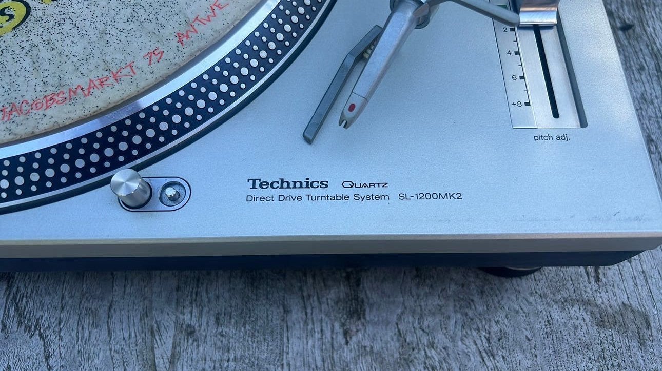 Technics Direct Drive SL-1200MK 2, Ophalen, Gebruikt, Pitch-regelaar, Technics