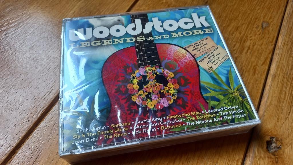 3 CD - Woodstock Legends And More - nieuw, Ophalen of Verzenden, Nieuw in verpakking, Pop