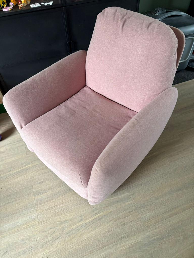 Ikea EKOLSUND - roze, Huis en Inrichting, Ophalen, Zo goed als nieuw, 125 tot 150 cm, 75 tot 100 cm