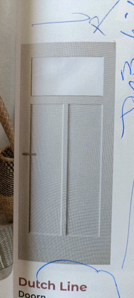 Brede schuifdeur te koop Wit met mat glas en deurbeslag, Ophalen, 80 tot 100 cm, Binnendeur, Nieuw