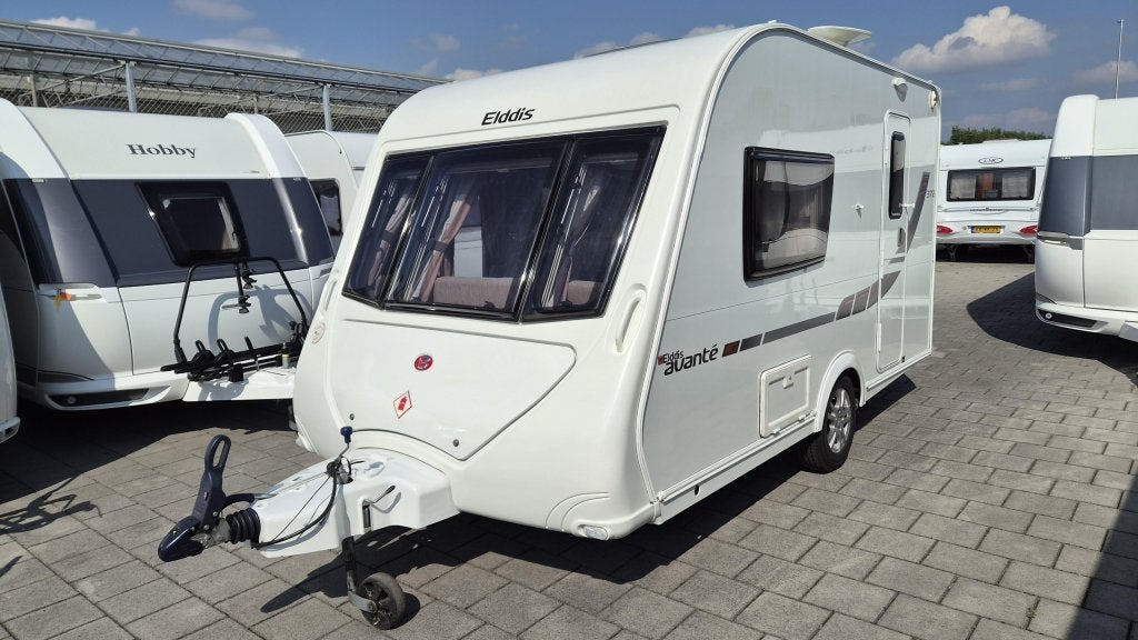 Elddis Avante 372, Caravans en Kamperen, Overige typen, Elddis, Kachel, Bedrijf