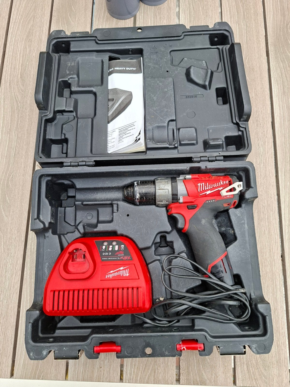Milwaukee M12 CDD Accuboormachine met accu en oplader, Ophalen, Minder dan 400 watt, Boor- en Schroefmachine, Variabele snelheid