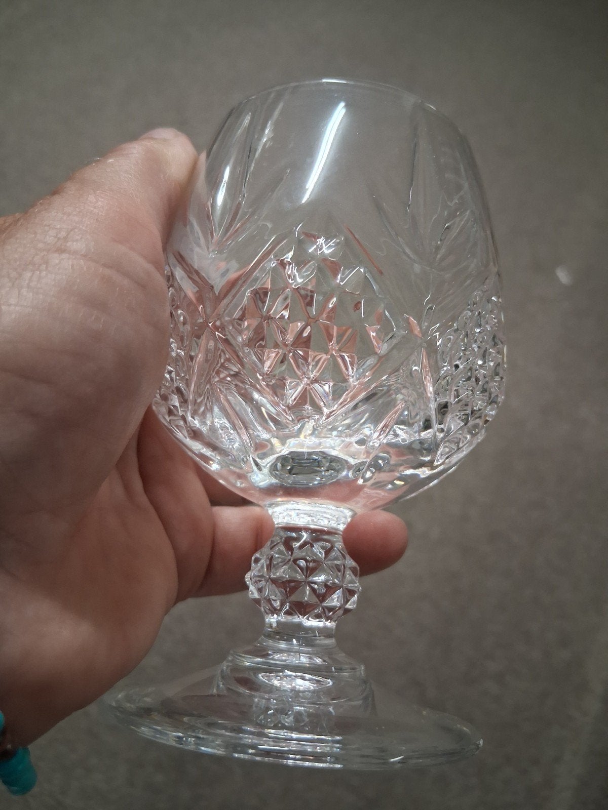 Kristallen Cognacglas - Elegant en Tijdloos Design, Ophalen of Verzenden