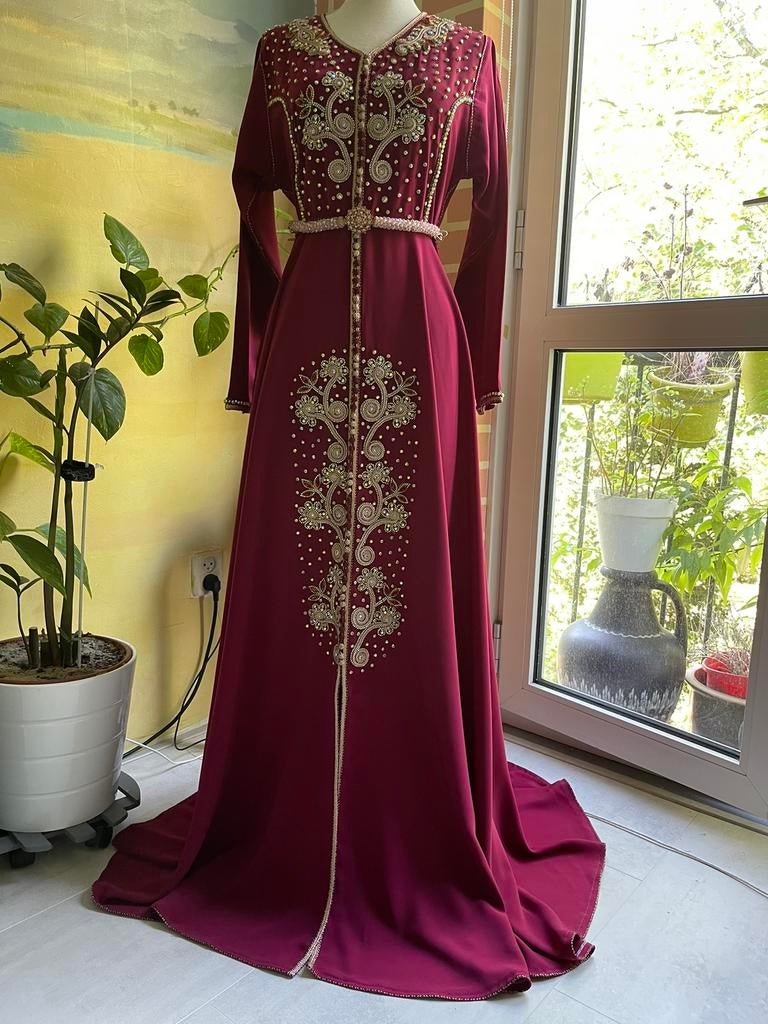 Marokkaanse jurken, Kleding | Dames, Ophalen of Verzenden, Zo goed als nieuw, Maat 38/40 (M), Onder de knie