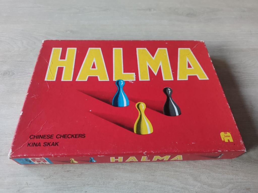 Halma bordspel - Chinese Checkers / Kina Skak, Hobby en Vrije tijd, Gezelschapsspellen | Bordspellen, Vijf spelers of meer, Ophalen of Verzenden
