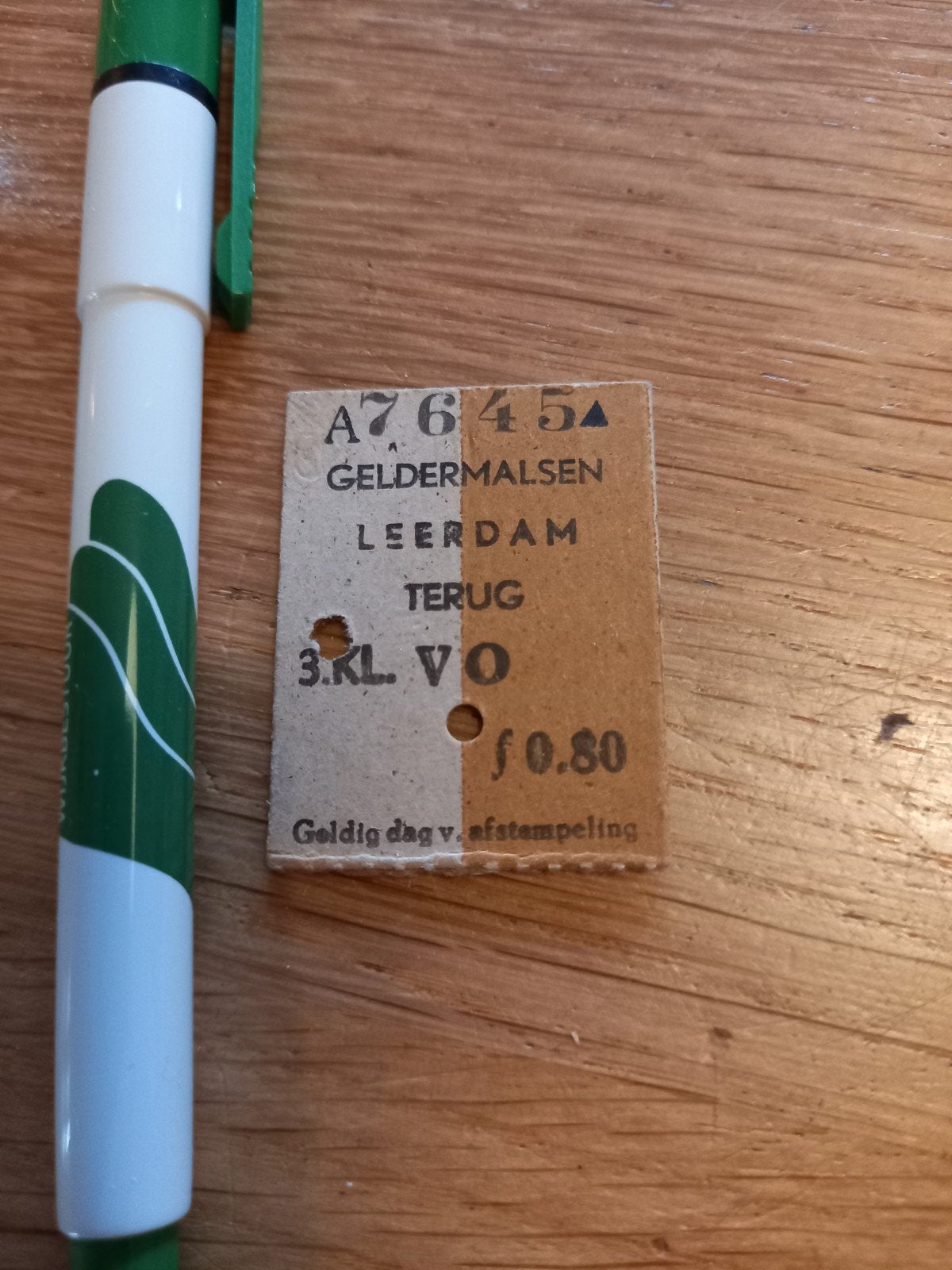 Geldermalsen, Tickets en Kaartjes, Eén persoon, Algemeen kaartje