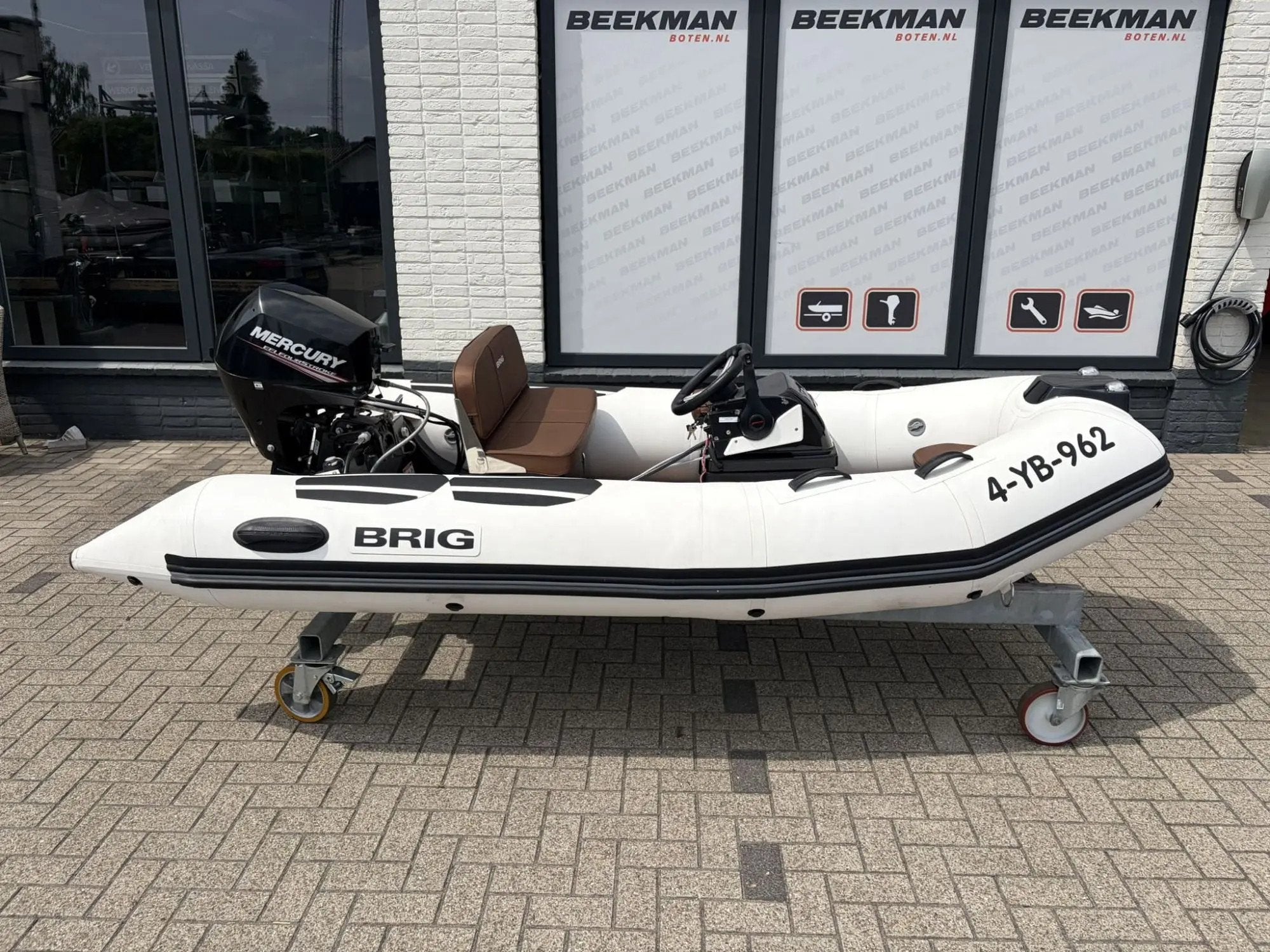 Brig Falcon 330 de Luxe met Mercury F20, Brig, 2 m, 3 m, 30 cm