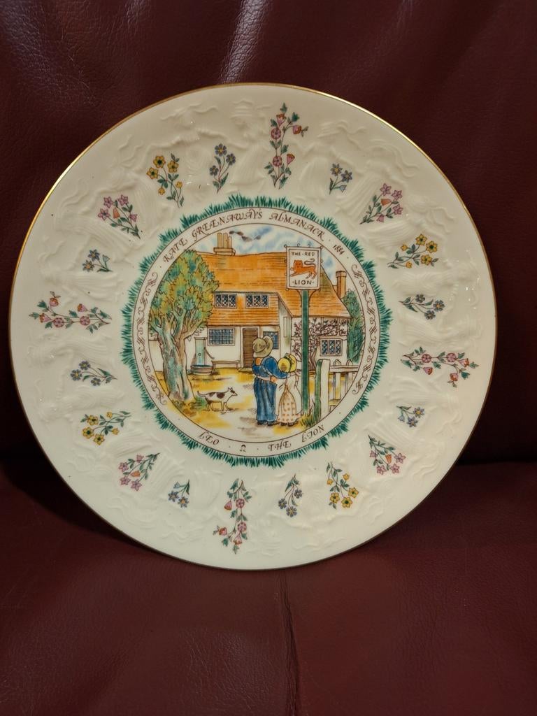 Royal Doulton Sterrenbeeld Leeuw Decoratieve Wandplaat, Ophalen of Verzenden