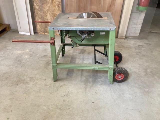 zaagtafel 220 volt, Ophalen, Elektra Beckum, Gebruikt, 70 mm of meer