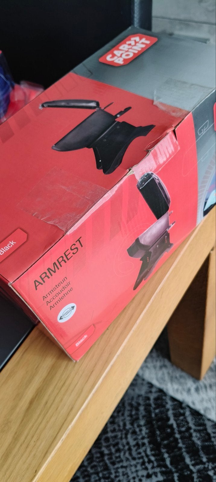 universele  Armsteun Zwart - Nieuw in doos, Ophalen of Verzenden, Nieuw