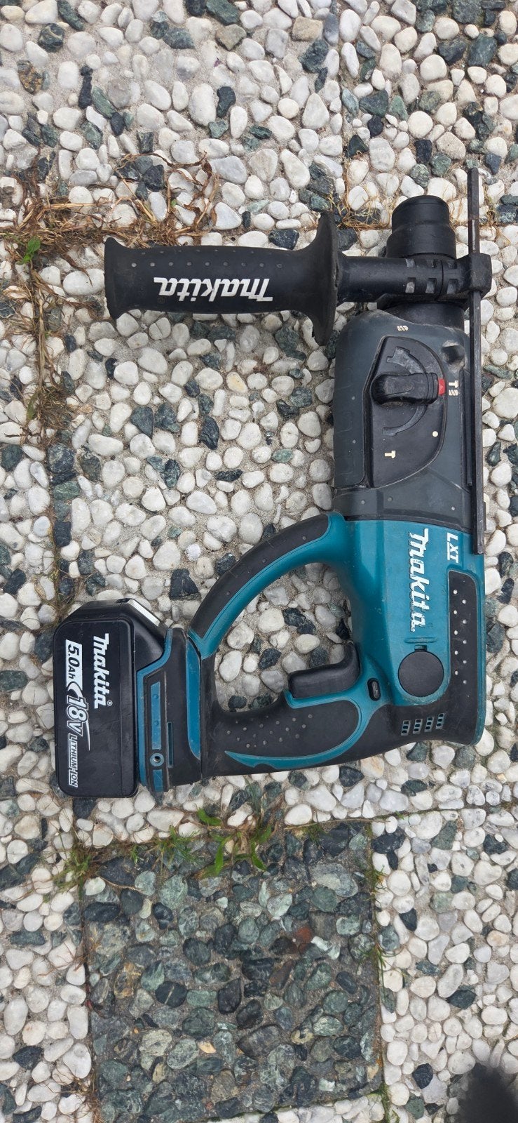 Makita Accu Boorhamer DHR202- Zonder lader en koffer, Doe-het-zelf en Verbouw, Gereedschap | Boormachines, Gebruikt, Boor- en/of Breekhamer