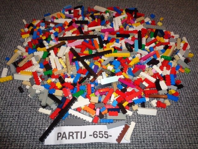 Foto 3 van Partijen met Dunne Lego bouwstenen >>>> Zie alle partijen