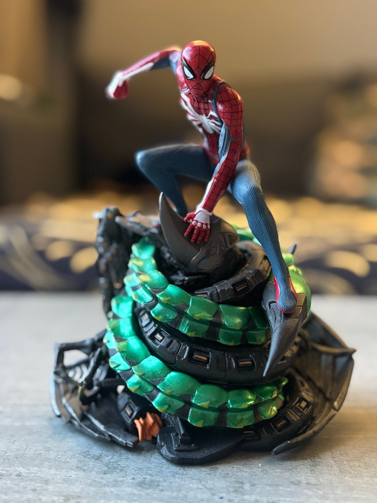 Spider-Man Statue - Marvel's Spider-Man, Ophalen of Verzenden, Zo goed als nieuw
