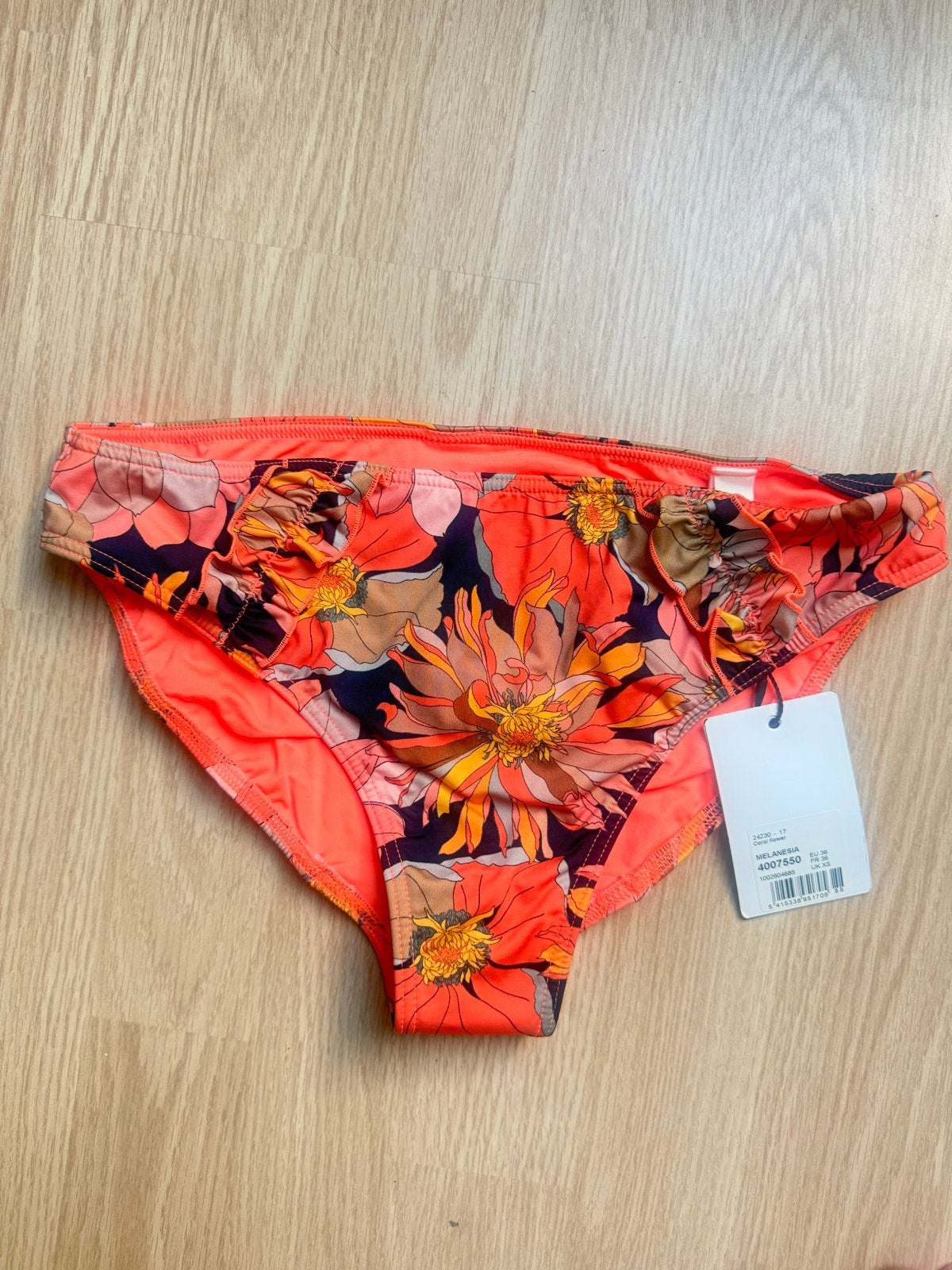 Primadonna Melanisia bikinibroekje koraal bloemen, Ophalen of Verzenden, Nieuw, Oranje, Bikini