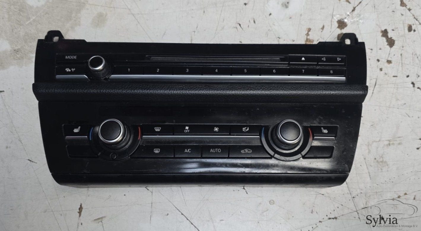 Climatronic airco kachel bedieningspaneel BMW 5 serie F10 F1, Gebruikt, -, -, Ophalen of Verzenden