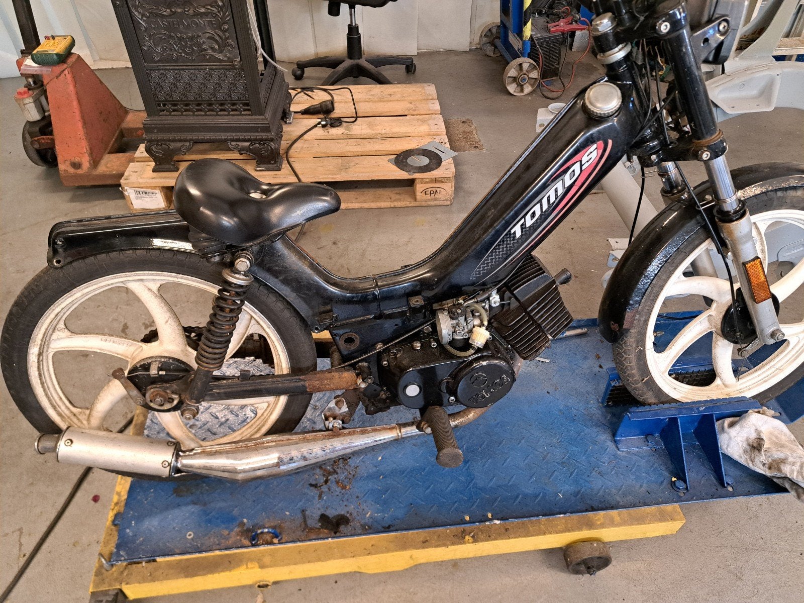 tomos A35 loop of sloop, Fietsen en Brommers, Brommers | Tomos, Gebruikt, Maximaal 45 km/u, 2 versnellingen, Standard
