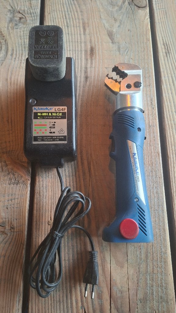 Klauke Mini EK15/50G accu kabel schoen perstang perstang, ., Ophalen of Verzenden, Zo goed als nieuw, .