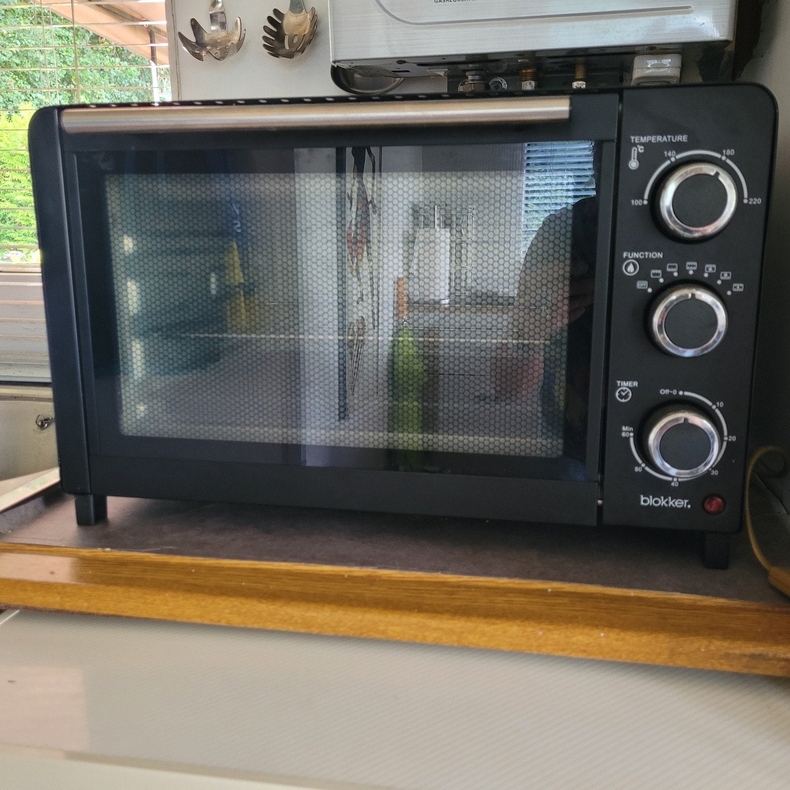 Oven 23 liter Blokker, Witgoed en Apparatuur, Ovens, Ophalen, Minder dan 45 cm, Campingoven, Blokker