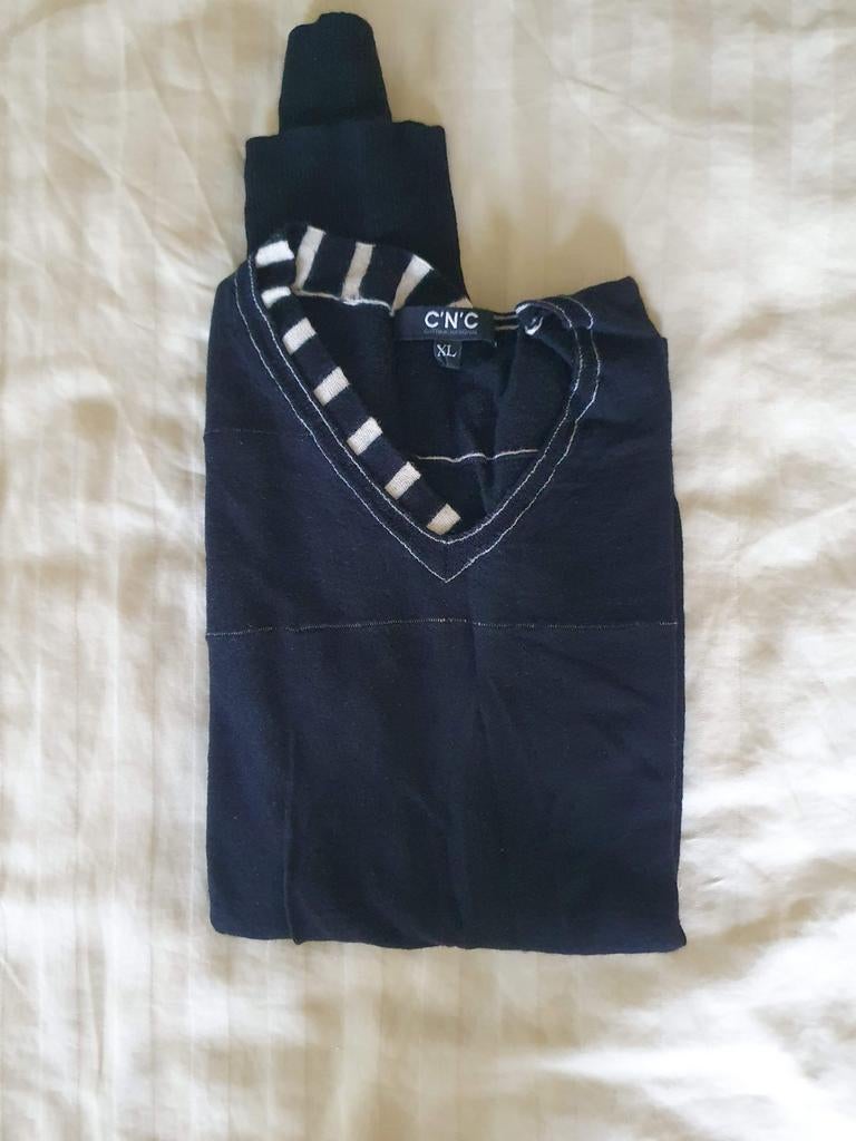 C'N'C maat 152 ongeveer knitted 🖤🤍, Ophalen of Verzenden, Zo goed als nieuw, Jongen, Trui of Vest
