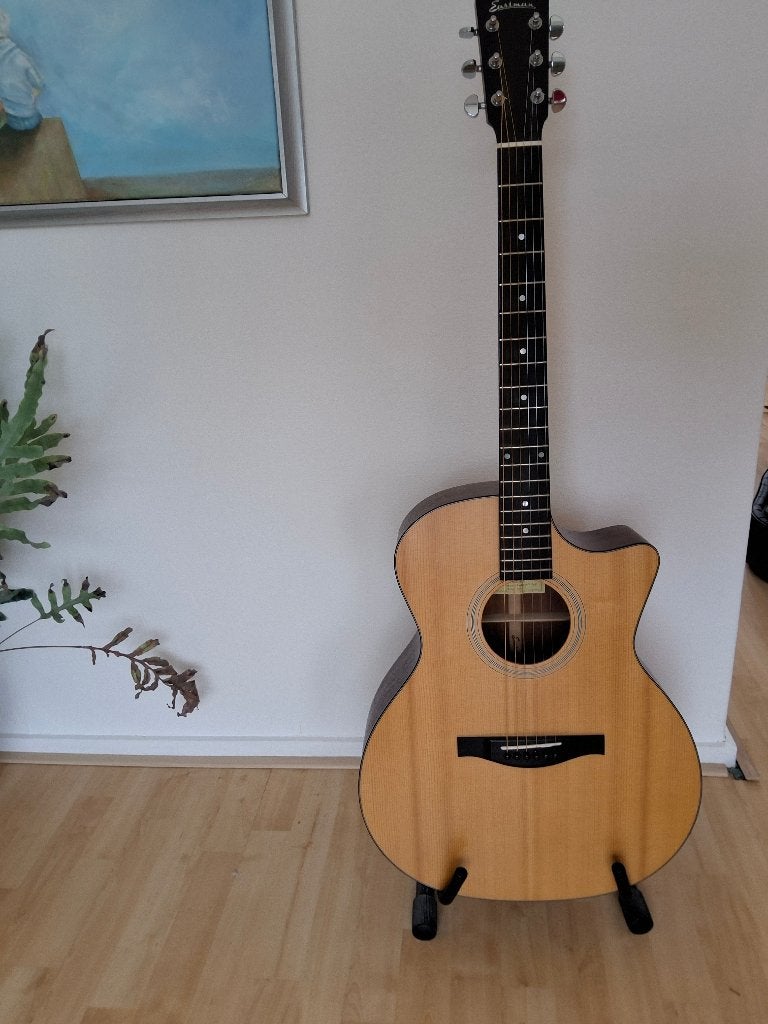 Eastman AC122-ICE gitaar, Ophalen of Verzenden, Zo goed als nieuw, Western- of Steelstringgitaar, Met (piezo-)element