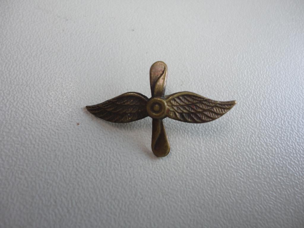 speldje met propeller, Verzamelen, Ophalen of Verzenden, Landmacht, Overige gebieden, Embleem of Badge
