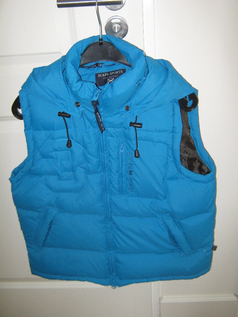 Bodywarmer Scapa Sports, Scapa, Blauw, Zo goed als nieuw, Ophalen