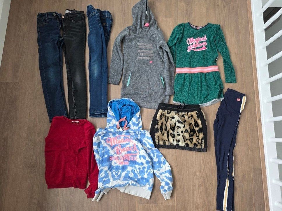 Kledingpakket meisje maat 128, Kinderen en Baby's, Kinderkleding | Maat 128, Ophalen of Verzenden, Gebruikt, Meisje