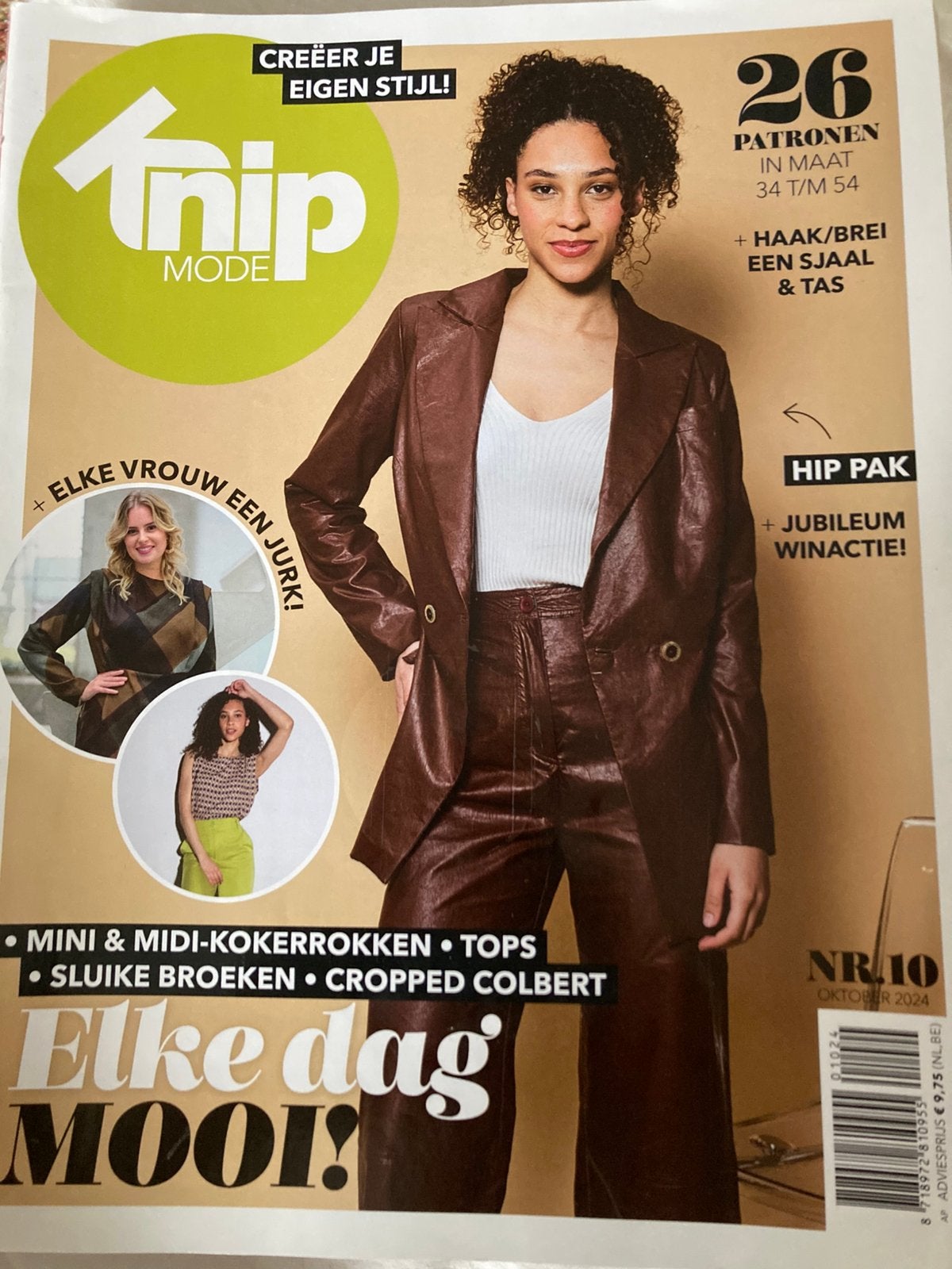 Kinpmode nummer 10 van 2024, Hobby en Vrije tijd, Kledingpatronen, Ophalen of Verzenden, Zo goed als nieuw, Vrouw, Knipmode