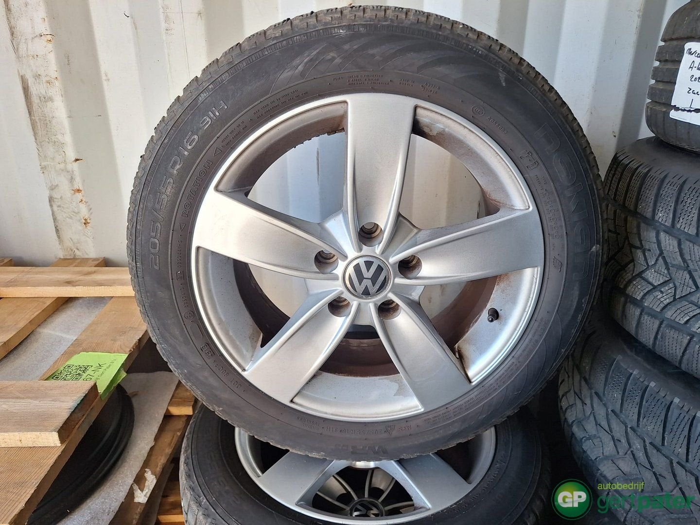 Originele Lichtmetalen velgen 16 inch, Volkswagen Golf, Auto-onderdelen, Banden en Velgen, Ophalen, Gebruikt, -, Banden en Velgen