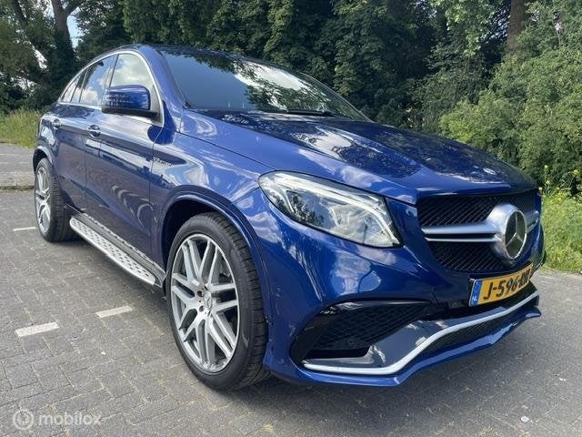 Mercedes GLE Coupe 400 4MATIC AMG Sport Edition, Automaat, Gebruikt, Euro 6, Blauw