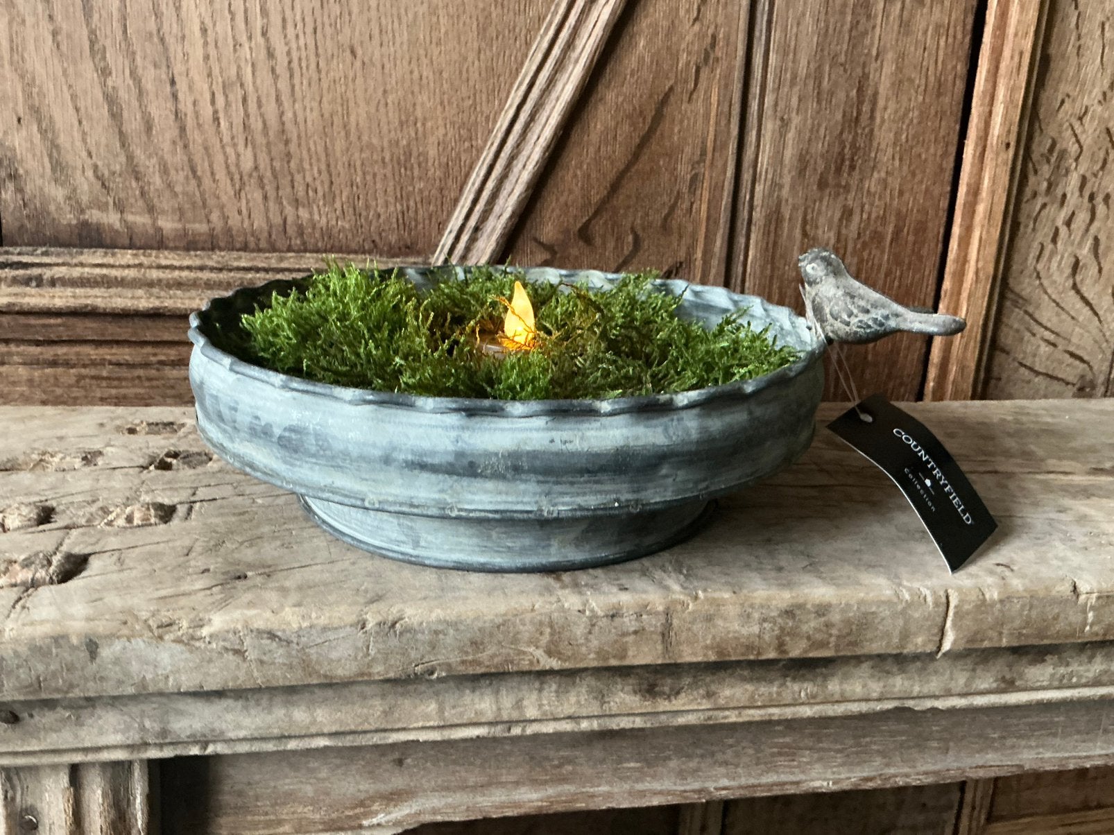 NIEUW Countryfield vogel schaal drinkschaal, Huis en Inrichting, Woonaccessoires | Schalen en Manden, Nieuw, Rond, Ophalen of Verzenden