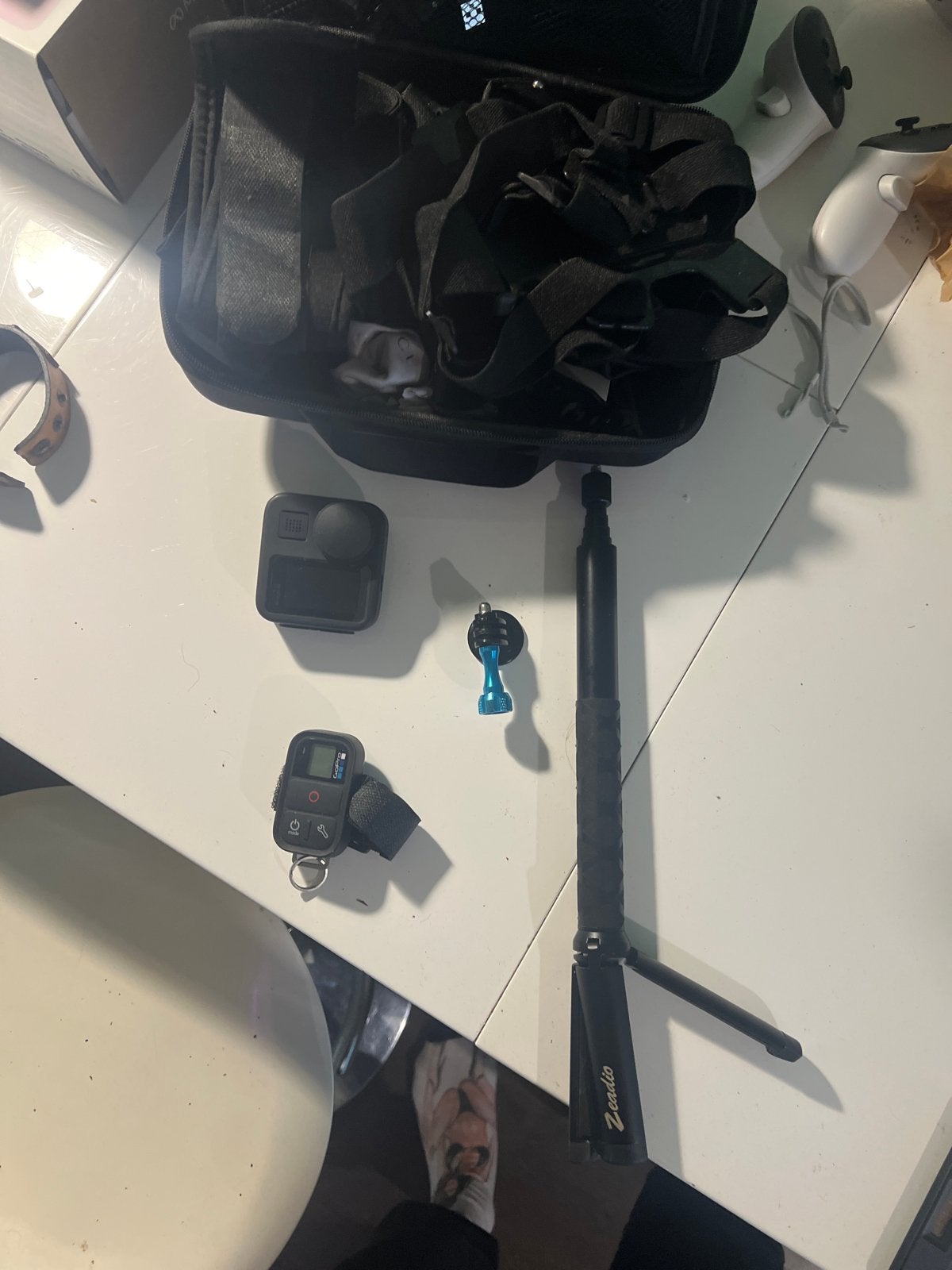 GoPro Max 360 camera met accessoires en afstandsbediening