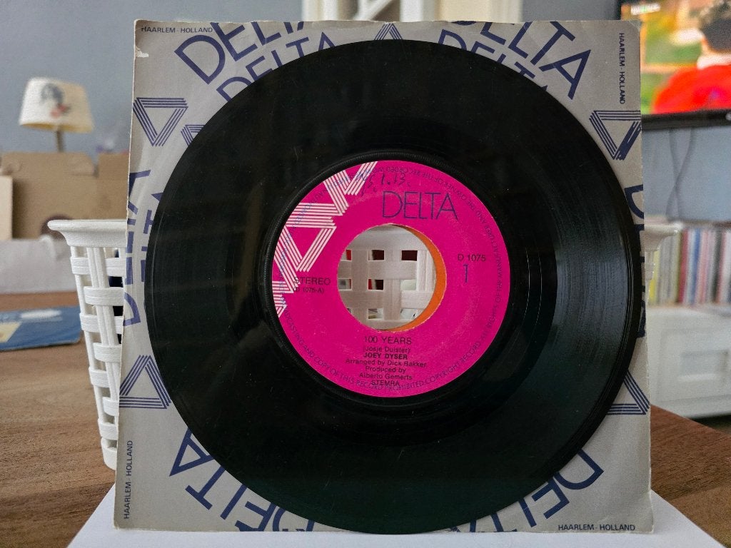 7" Single Joey Dyser - 100 Years / My Love, Cd's en Dvd's, Gebruikt, 7 inch, Ophalen of Verzenden, Pop