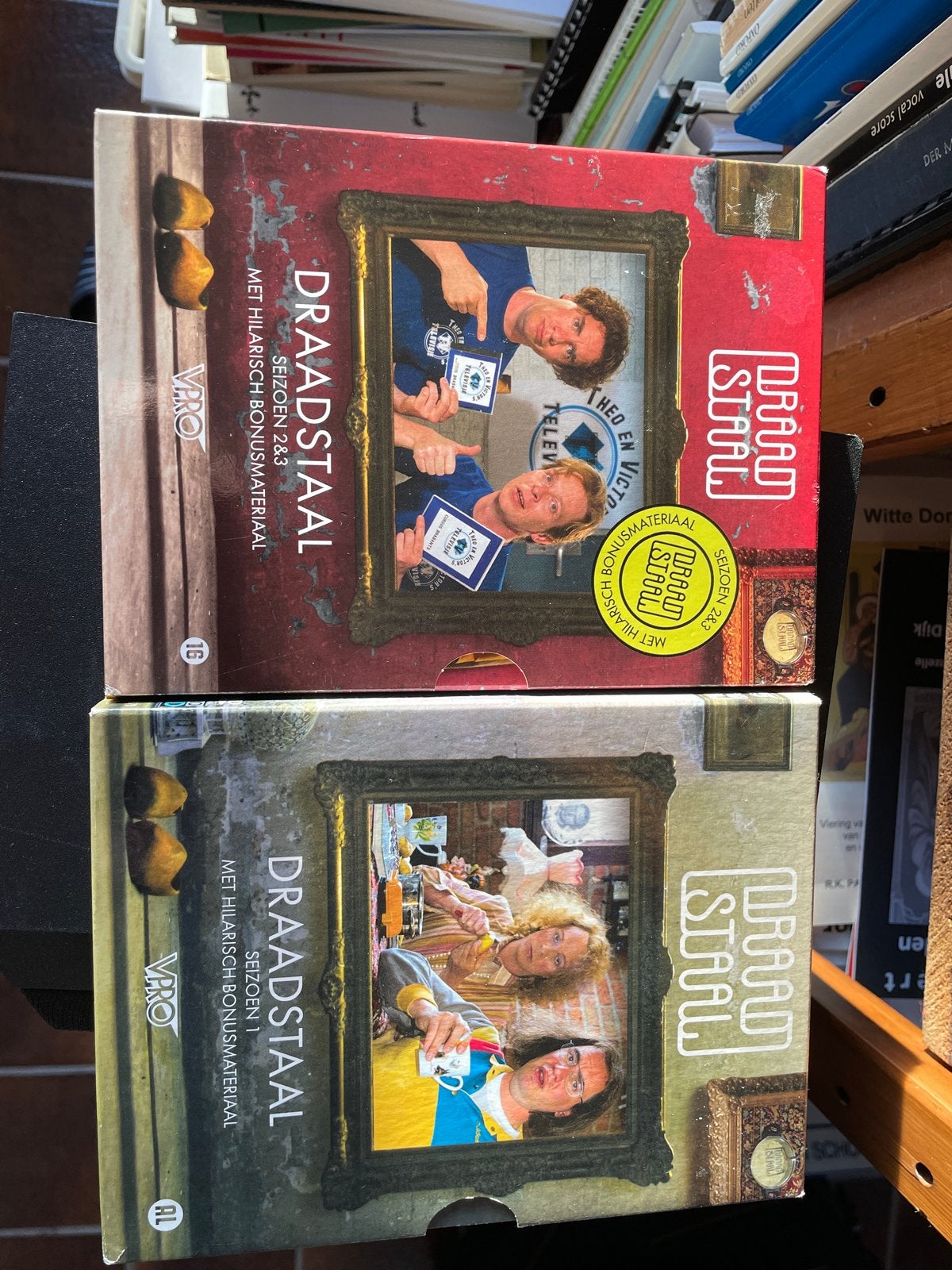Draadstaal Seizoen 1-3 DVD Boxset - Hilarisch Bonusmateriaal, Vanaf 16 jaar, Seizoen 1, Komedie, Gebruikt