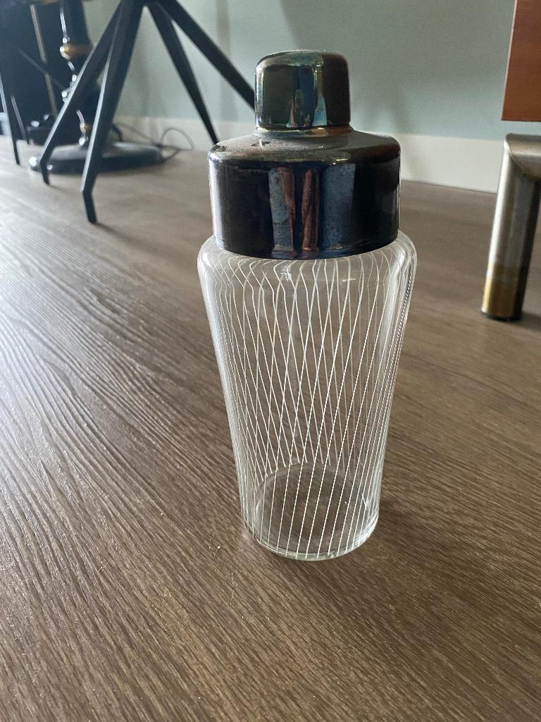 Cocktailshaker, Overige typen, Ophalen of Verzenden, Gebruikt, Glas