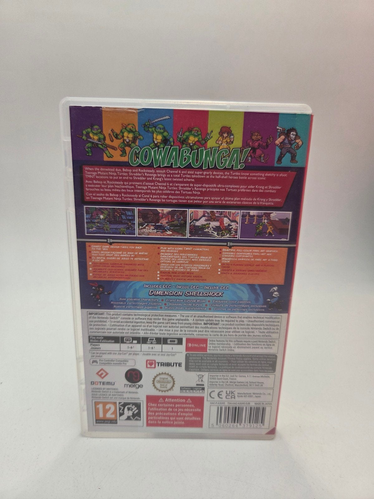 TMNT Shredder's Revenge Anniversary Edition Switch, Vechten, Contact@dotemu.com, Dotemu, Zo goed als nieuw